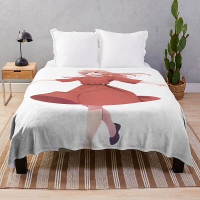 Witch Watch Cute Nico Throw Blanket
