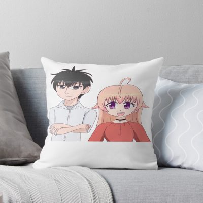 Witch Watch Morihito And Nico Throw Pillow