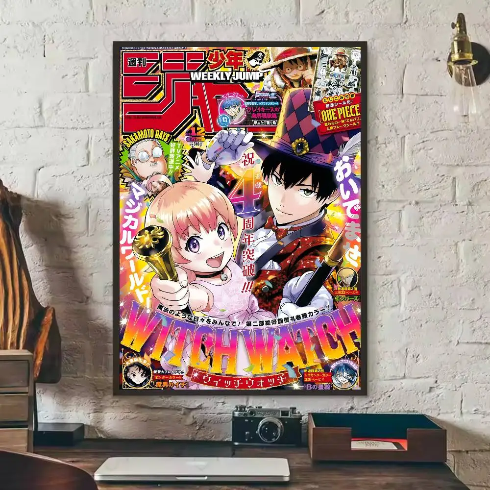 Nico & Morihito Vibrant Cover Witch Watch Wall Art