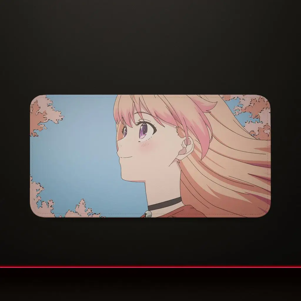 Kana Windy Day Profile Witch Watch Mouse Pad