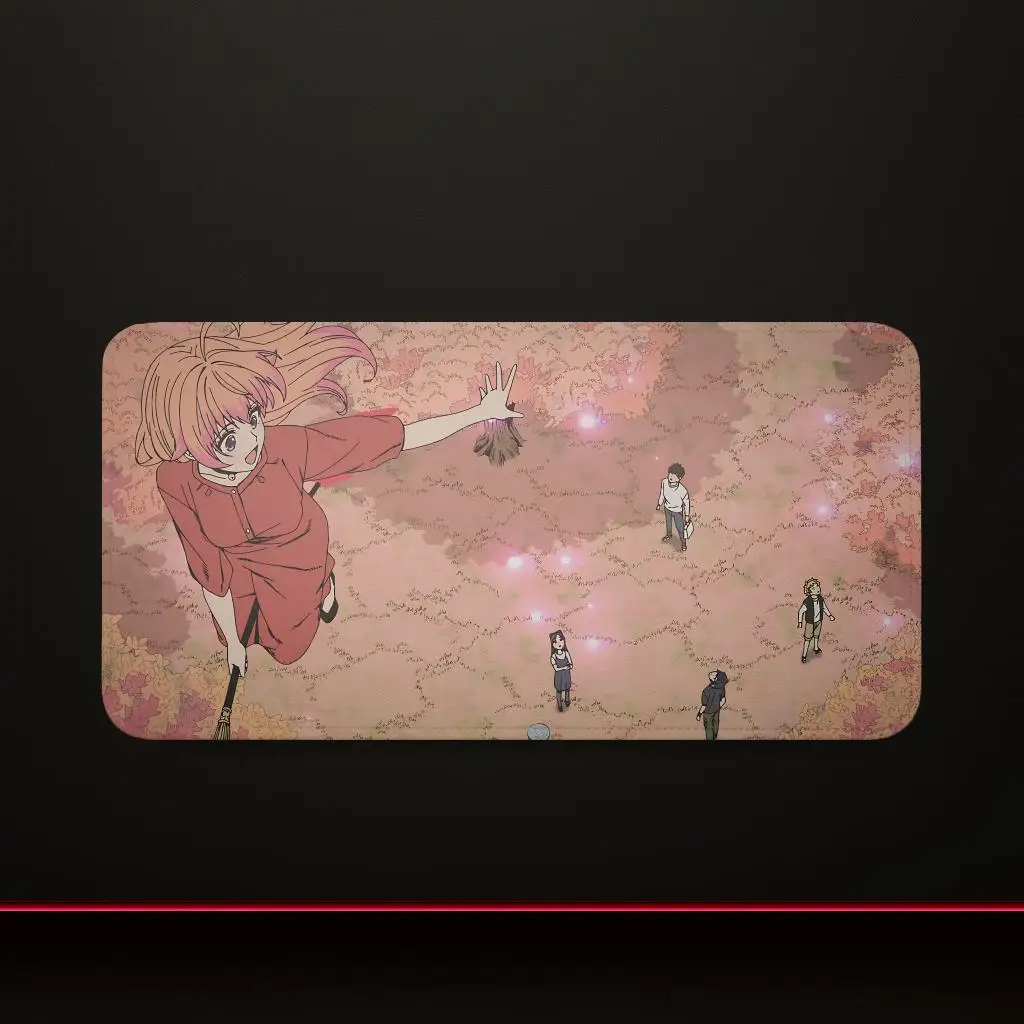 Nico Playful Jump Scene Witch Watch Mouse Pad
