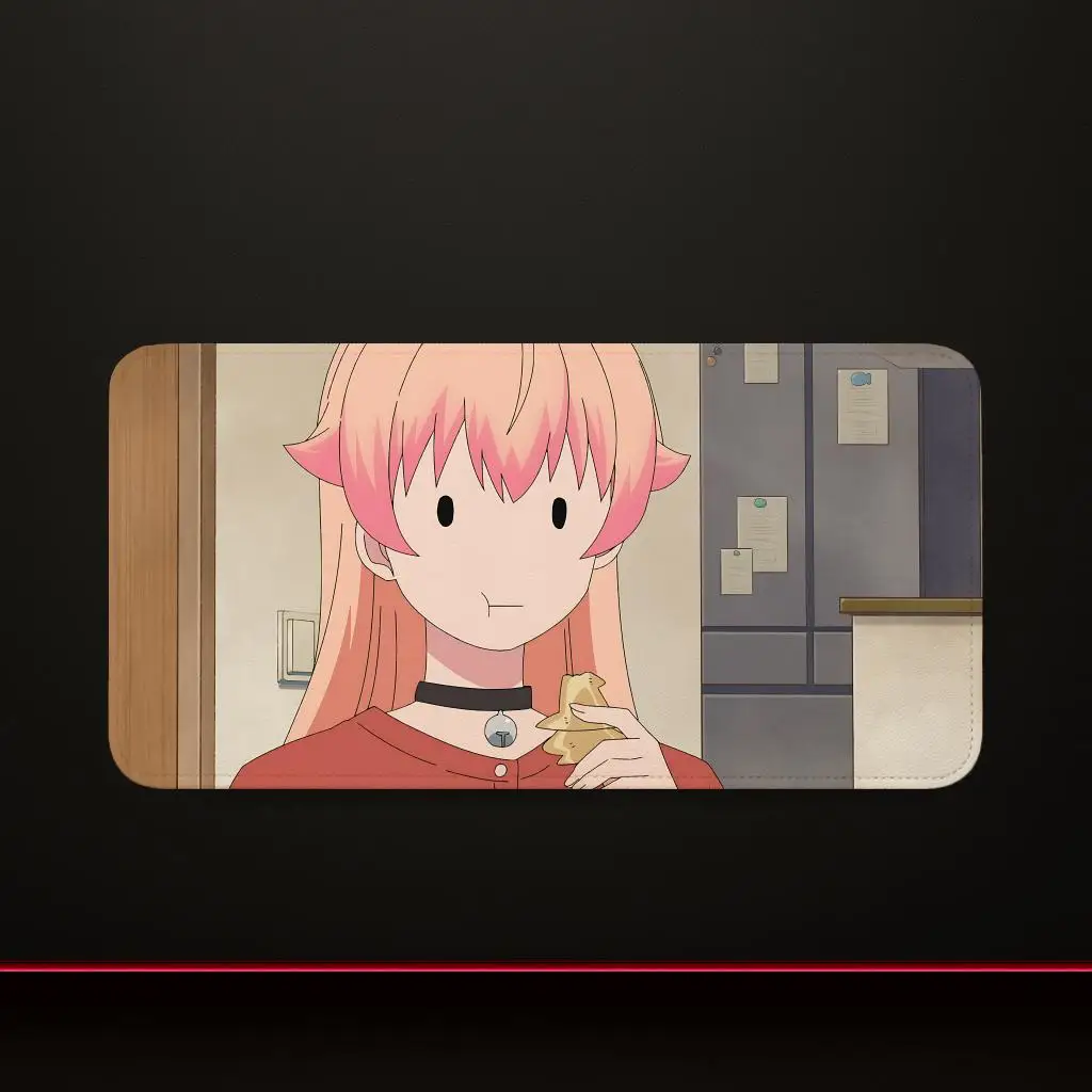 Nico Surprised Expression Witch Watch Mouse Pad