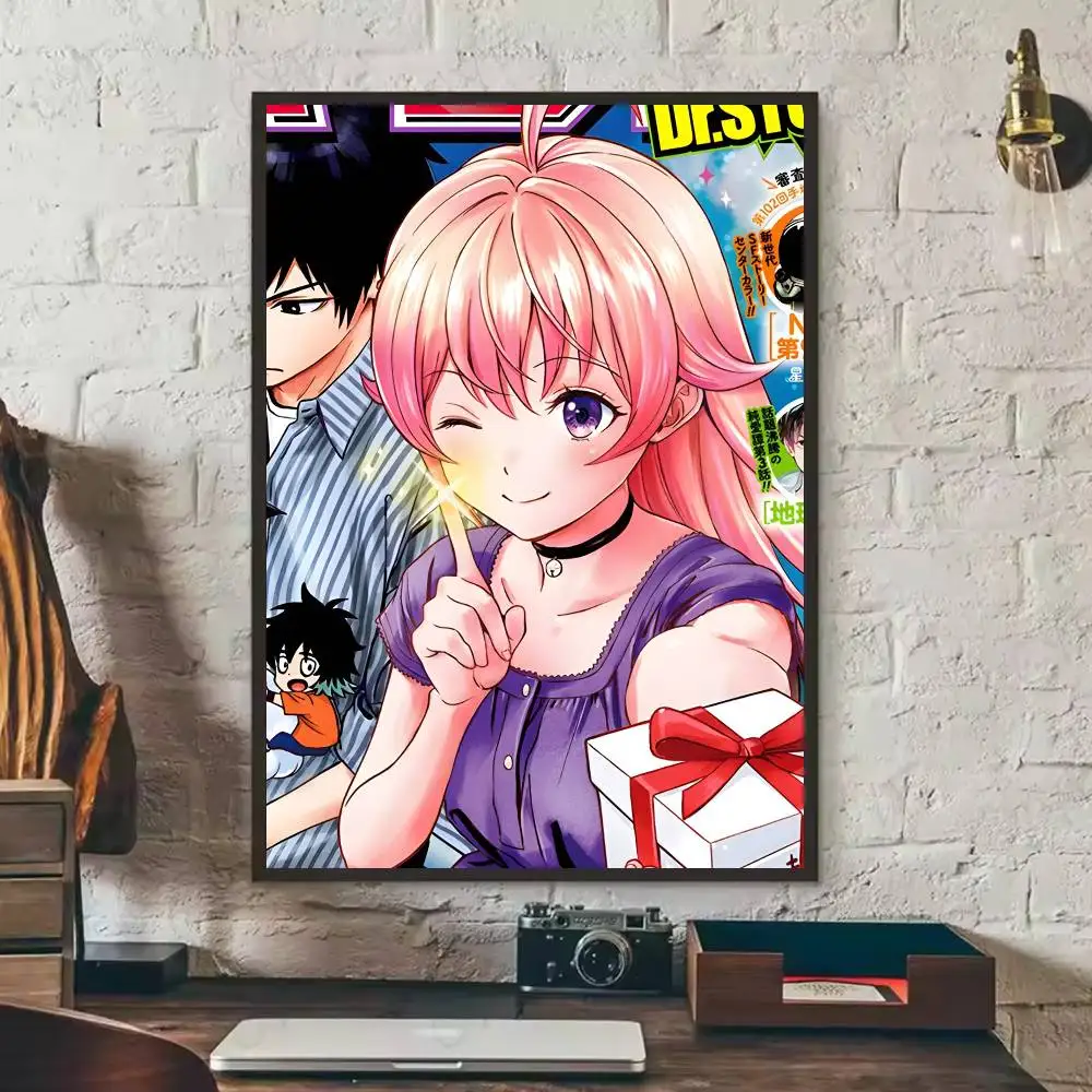 Nico & Morihito Cute Style Witch Watch Wall Art