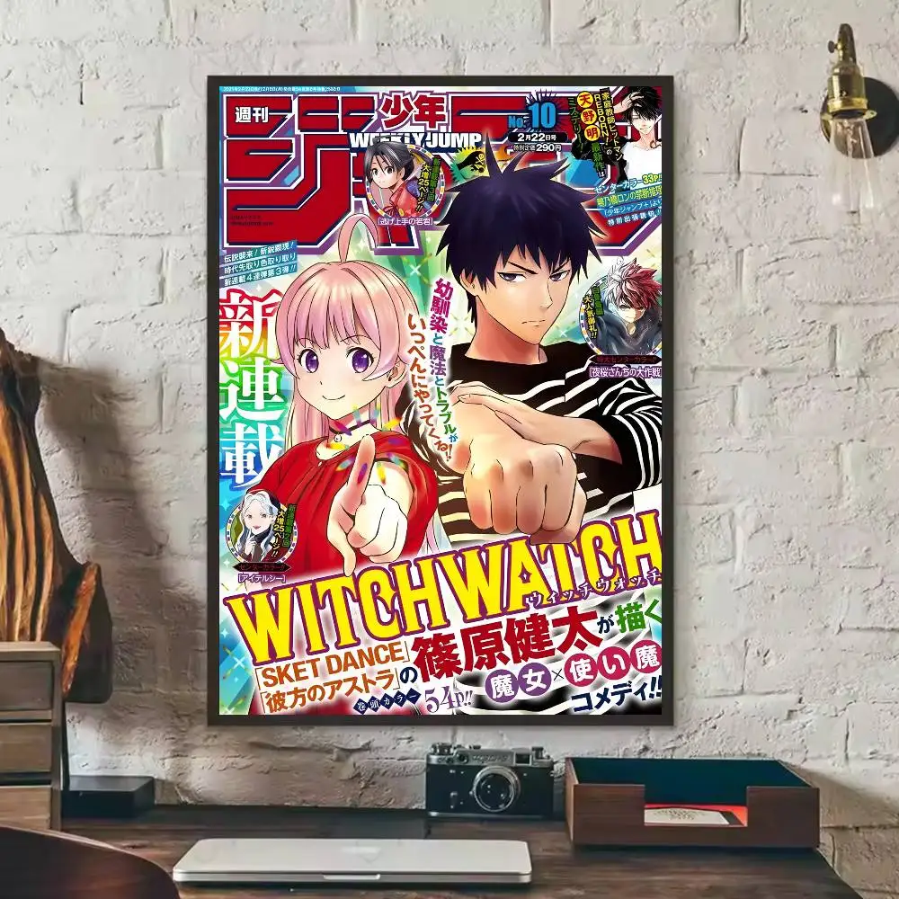 Nico & Morihito Magical Moment Witch Watch Wall Art