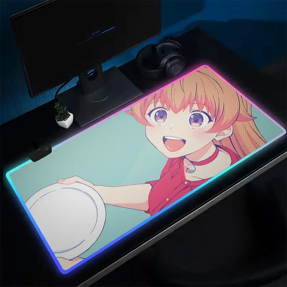 Nico Pink Hair Wink Witch Watch Mouse Pad