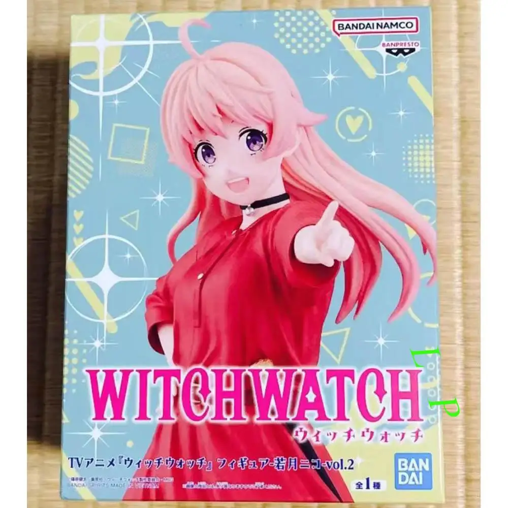 Banpresto BANDAI Witch Watch Nico Wakatsuki Figure In Stock Original Anime Figure