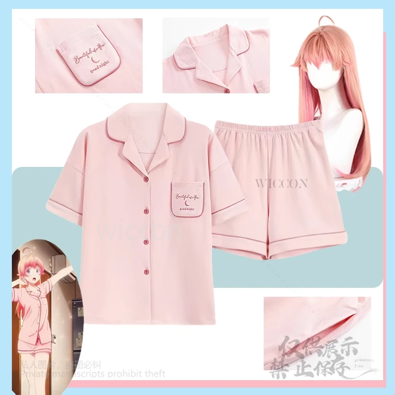 Anime WITCH WATCH Nico Wakatsuki Cosplay