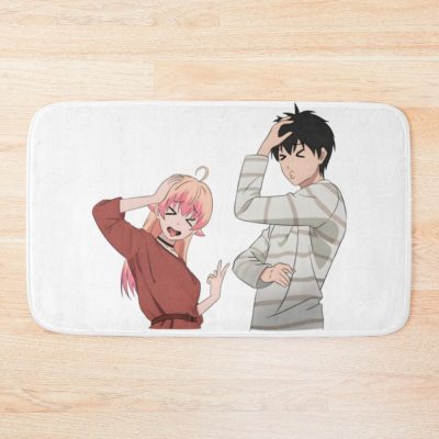 Nico Wakatsuki And Morihito Otogi Bath Mat